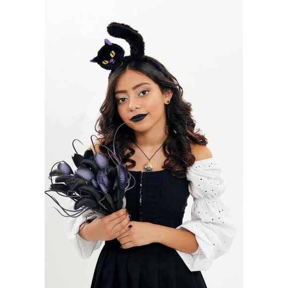 Black Hocus‎ Pocus Binx the Cat Headband main image 6